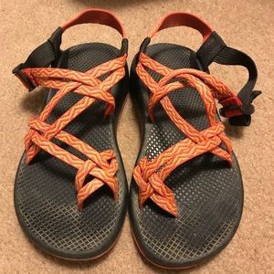Chaco ZX/2 Women’s Sandals in Orange Rainbow